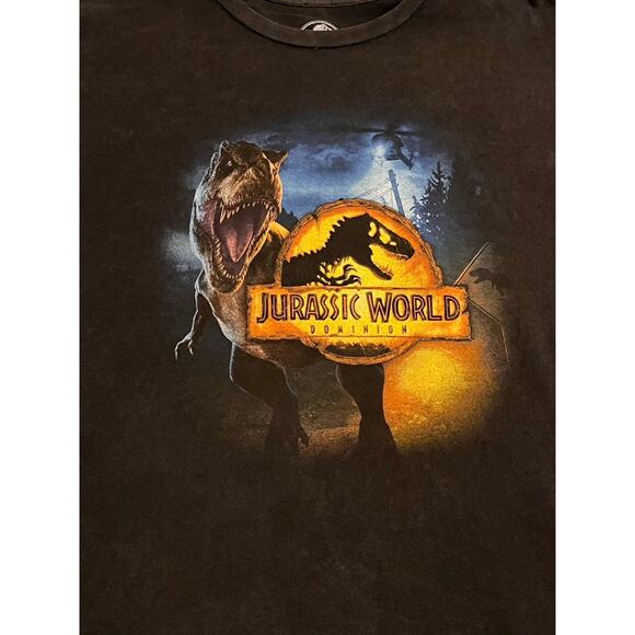 JURASSIC PARK LOGO Men's Graphic T-Shirt Size XXL Universal Studios - Picture 2 of 4